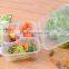 the truth why 3 compartment disposable plastic fast food containers with divider for all people