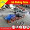 small scale lab vibrating table for gold recovery testing from Jiangxi