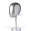Wholesale fabric and chrome silver mannequin head for hat display