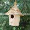Environmental-friendly Unfinished Homemade Wooden Bird House