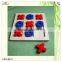 kids crafts die cut shapes square wooden checkerboard