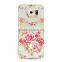 Soft TPU Back Cover for Samsung S6, IMD Printing Transparent Phone Case For Galaxy S6