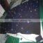 Factory directly SD card control fireproof velvet matrials led star drop curtain / led star effect stage lighting