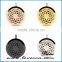 316L Stainless Steel Sunflower Pattern Aromatherapy Essential Oil Diffuser Necklace Locket Pendant