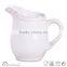 2016 New product embossed deluxe ceramic fruit pitcher with ice cube