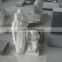 High quality white stone sculpture granite garden angle statues for sale