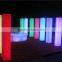 Led garden decoration light/led wedding column/plastic pillars columns