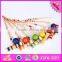 2016 Outdoor garden 6 player funny children wooden croquet game W01A166