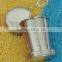 Six-layer Stainless Steel Flexible Folding Portable Cups or Travelling Cups