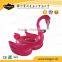 eco-friendly water park inflatable colorful customized inflatable swan