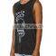 100% Cotton Photo Acid Wash Singlet