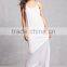 2017 Summer Pom Pom Maxi Beach Dress V Neckline Boho Strap Dress HSd9211
