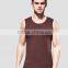 Wholesale Gym Fitness Plain Tank Top Dry Fit Custom Singlet Vest Men