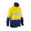 Long sleeve High Vis reflective cotton shirts for work mens shirts