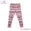 china wholesale 92% polyester 8% spandex printed leggings