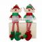 Custom stuffed elf christmas decoration cheap decorative elf