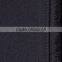 Customized Lady Apparel Navy Hue Rounded Collar Playful Fringed Trim Wool Crepe Coat(DQM005C)