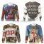Custom High Quality 3D Digital Print Christmas Sweater for Men