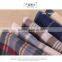 Polyester Printed Fleece Fabric Plaid Polar Fleece