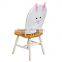 SET-4 White Felt EASTER BUNNY & RABBIT CHAIR COVER