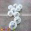EN71 Approved White Stuffed Baby Toy Insert Hollow Plastic Rattle Ball