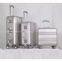 Classic aluminum luggage travel case