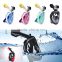 High quality silicone full face diving mask 180 degree snorkel mask snorkel for mask with Gopro mount