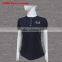Embroidered high quality polo shirt women with button