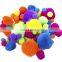 DIY Craft Making Assorted Pom Poms