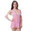 Fashionable Cheap Wholesale Girls Pink Night Sleeping Dress