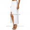 Latest Custom Design Bohemia White Long Skirt Wholesale Clothing