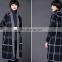 2015 high quality fashion knit wool coat