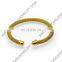 Fashion plain jewellery stainless steel braided rope mesh bangle