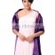 Kate Kasin 72*17" Scarf Wrap Neckerchief Purple Satin Bridal Evening Dress Shawl KK000216-5