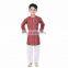 Soundarya traditional printed cotton printed kurta pajama set for boys