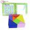 Custom Tangram Chinese Puzzle Box with PVC Window