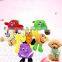 latest creative 3 PCS Pet Supplies Cat and Dog Cartoon Fruit Wear-resistant Interactive Cute Toy, Random Delivery