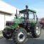 100hp farm tractor with front loader and backhoe