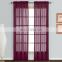 grommet voile fabric sheer windows curtain panel