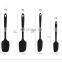 Hot Selling Food Grade Silicon Spatula Kitchen Baking Silicone Rubber 4pcs Kitchen Baking Scraper Set