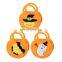 New customized printed Felt trick Treat Tote Bags halloween felt pumpkin candy bag