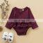 Ins Europe and America baby new long sleeve Romper
