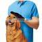 Pet grooming glove gentle deshedding brush massage pet hair remover glove