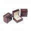 Luxury Wooden Necklace Glossy Jewelry Box / Wood Gift Box Packaging For Sale