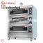 baking equipment commercial bakery oven automatic three layers gas oven with CE