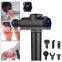 MY-S301B 6 head deep muscle body percussion massager gun,pistola de masaje electric hand held portable massage gun 2020