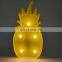 Hanging Wall Led Christmas Holiday Pineapple Decorative Light Fairy Marquee Night Light