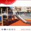 Outdoor large playground stainless steel open Slide