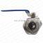 Bundor 316 2INCH 1 PC ball valve SS PN16 Female Threaded One-piece ball valve For Water