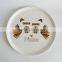 2015 new design Ceramic Pizza Serving Plate